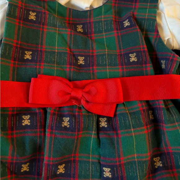 Vintage Holiday Romper/Overalls Outfit - Picture 3 of 5